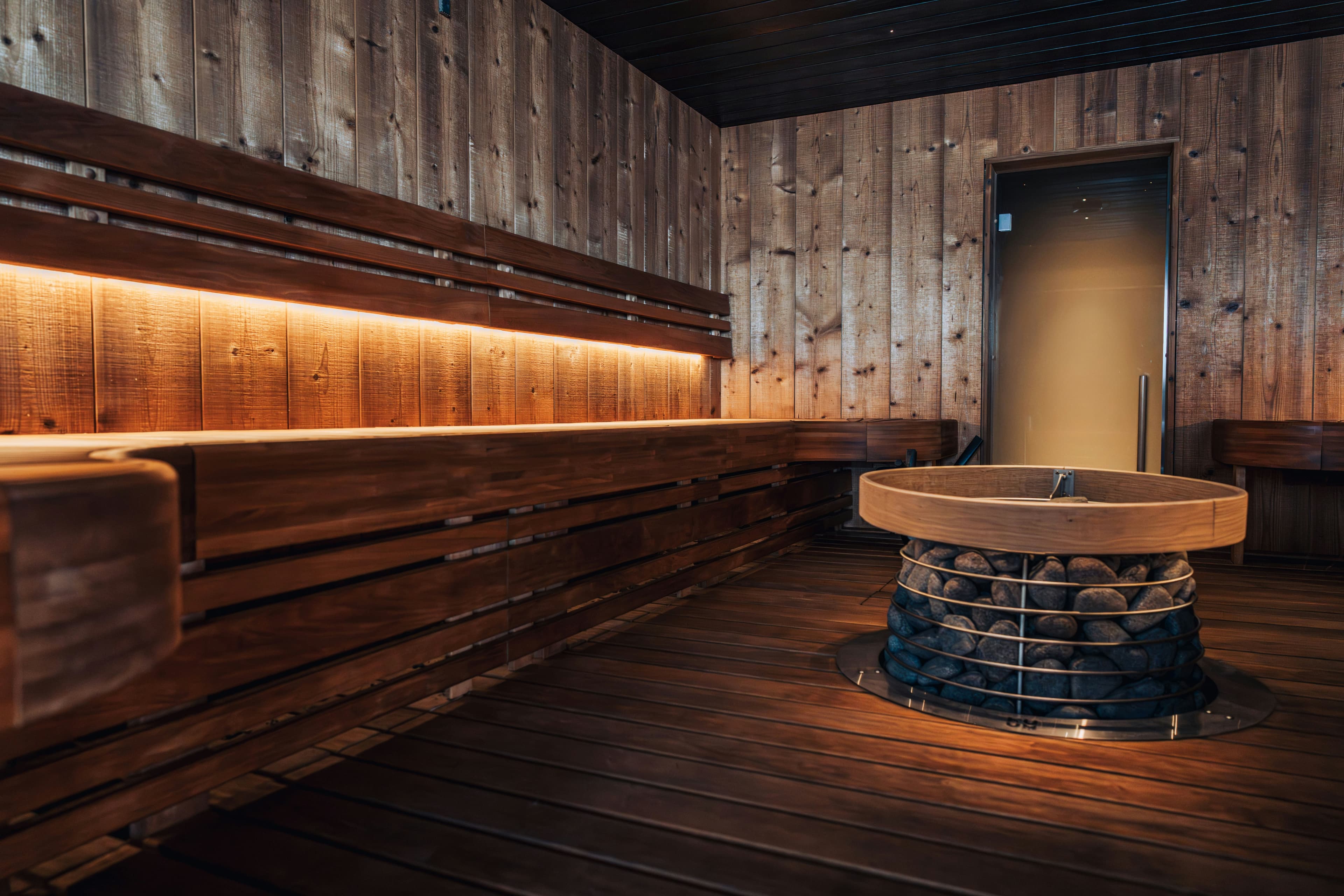 Sauna at Hot Stone