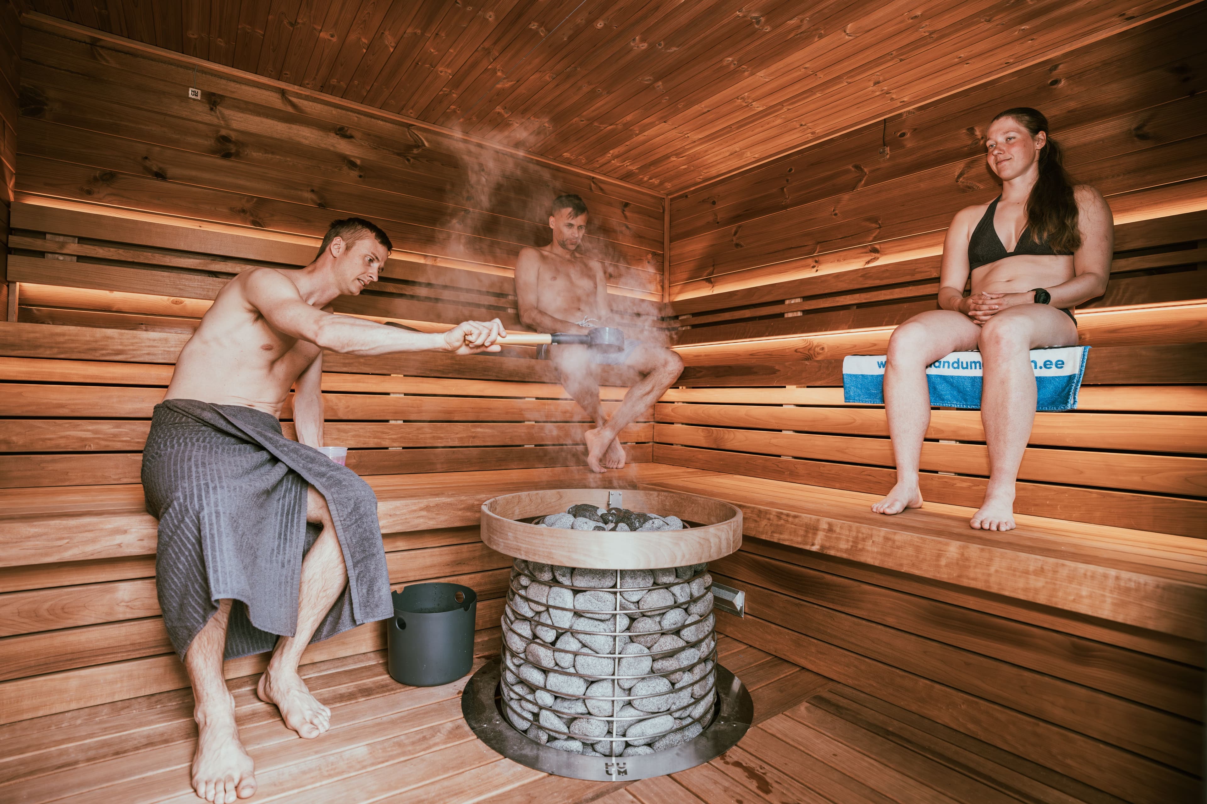 The Hot Stone sauna